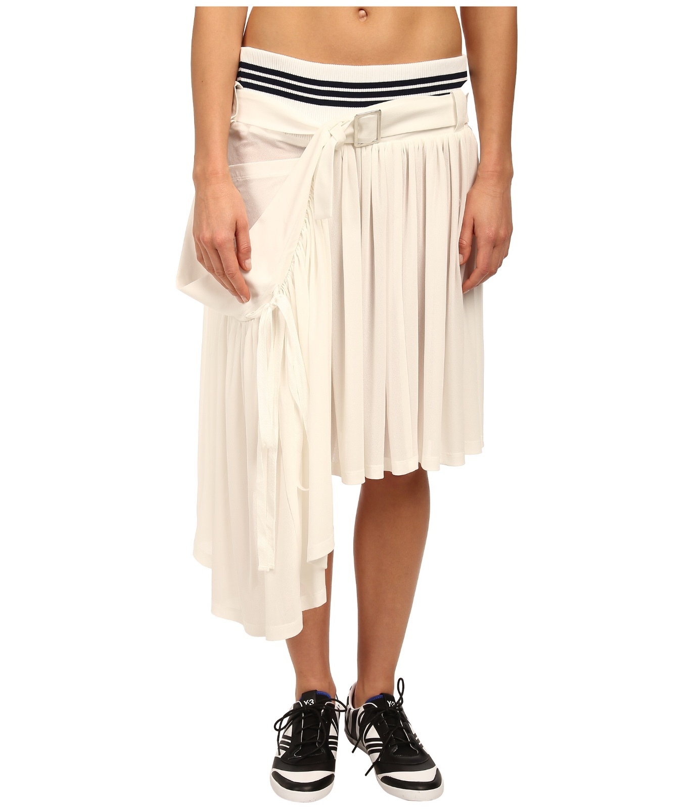 Y's　SKIRT Y's by Yohji Yamamoto Double Layer Float Skirt Black – Neighbour