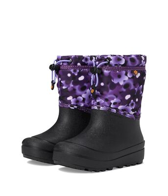 Зимние ботинки Bogs Kids Snow Shell - Tropadelic с цветочным рисунком (для малышей / малышек помладше / для больших детей)