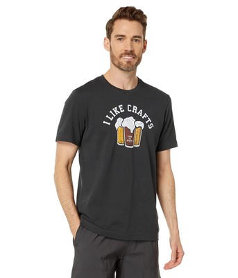 

Мужские рубашки и топы Life is Good Футболка I Like Crafts Crusher