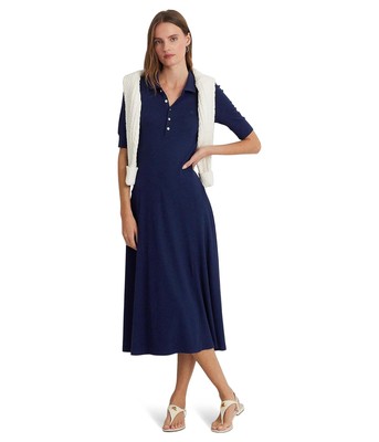 Женские платья-поло из хлопчатобумажной смеси Lauren Ralph Lauren