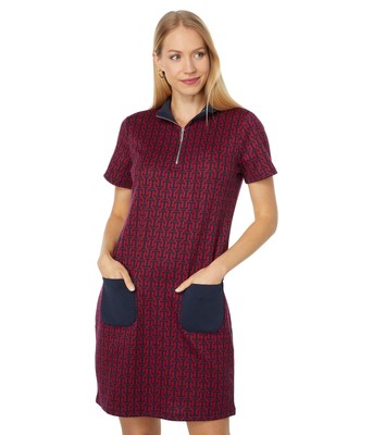 Женские платья Жаккардовое платье на молнии от Tommy Hilfiger