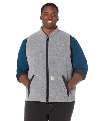 

Мужские пальто и верхняя одежда Carhartt Big - Tall Флисовый жилет свободного покроя