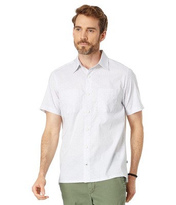 

Мужские рубашки и топы Nautica, рубашка с коротким рукавом и принтом, изготовленная из экологически чистых материалов