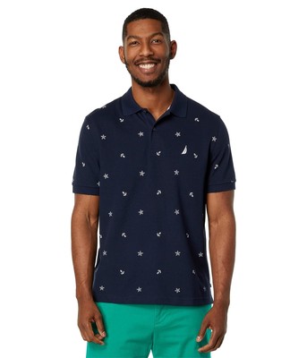 

Мужские рубашки и топы Nautica Classic Fit с принтом-поло Performance Deck