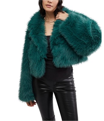 Женские пальто и верхняя одежда Free People Paris с укороченным мехом