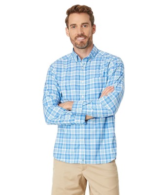 

Мужские рубашки и топы Повседневная рубашка в клетку Vineyard Vines Brrr