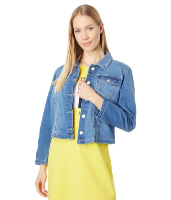 Женские пальто и верхняя одежда Tommy Hilfiger Джинсовая куртка