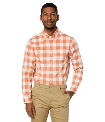 

Мужские рубашки и топы Dockers Signature Comfort Flex Shirt с длинным рукавом