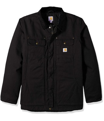 

Мужское пальто Carhartt Full Swing Relaxed Fit из выстиранной утки с изоляцией в традиционном стиле
