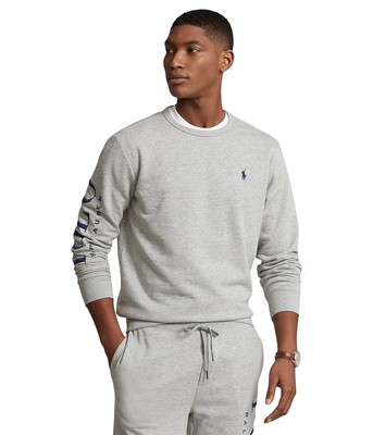 

Мужская одежда Флисовый свитшот с вышитым логотипом Polo Ralph Lauren