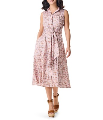 Женские платья-рубашки NIC+ZOE с абстрактными животными