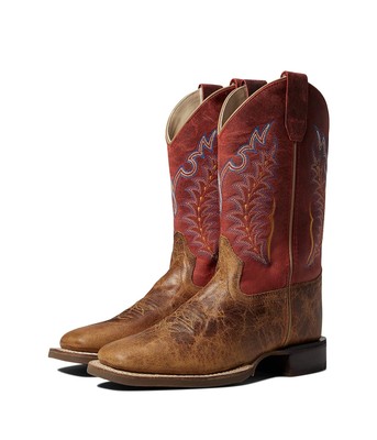 

Сапоги для мальчиков Old West Kids Boots Красные (для малышей/маленьких детей)