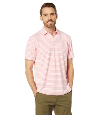 Мужские рубашки и топы Southern Tide Ryder Heather Bombay Stripe Polo