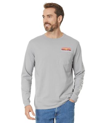 Мужские рубашки и топы с длинным рукавом Vineyard Vines Adirondack Sunset
