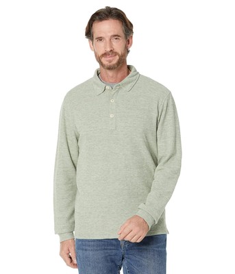 

Мужские рубашки и топы с текстурированной поло с длинными рукавами Vineyard Vines