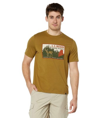 

Мужские рубашки и топы Футболка с рисунком LLBean Hunters Regular