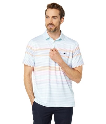 

Мужские рубашки и топы Vineyard Vines Apres Engineer Stripe Sankaty