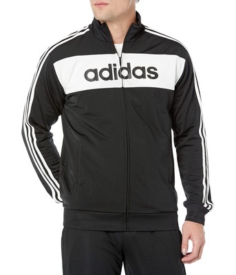 

Мужская одежда Трикотажная спортивная куртка с 3 полосками adidas Essentials