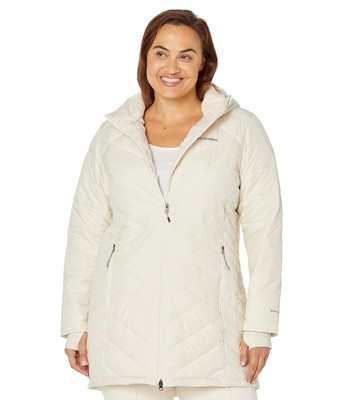 Женские пальто и верхняя одежда Columbia Plus Size Heavenly Длинная куртка с капюшоном