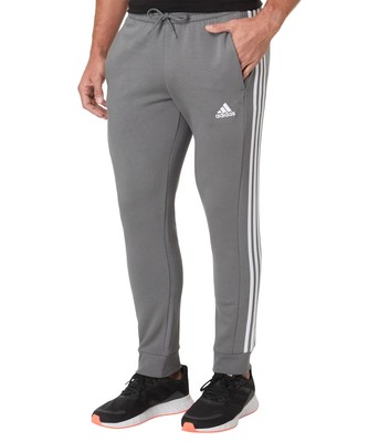 Мужские брюки adidas Essentials из флиса в 3 полосы с зауженными манжетами
