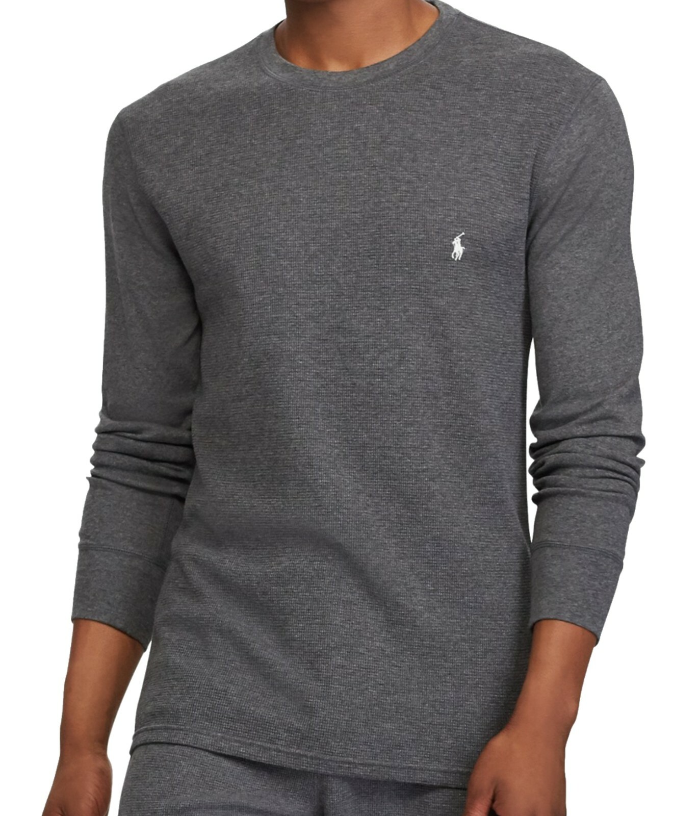 ralph lauren waffle knit shirt