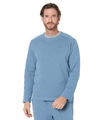 

Мужские рубашки и топы Tommy Bahama Французский вязаный топ в рубчик с круглым вырезом