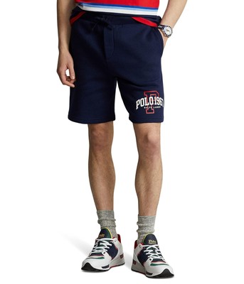 Мужские шорты Polo Ralph Lauren 8.5 с логотипом Флисовые шорты