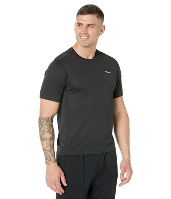 Мужские рубашки и топы Saucony Stopwatch с коротким рукавом