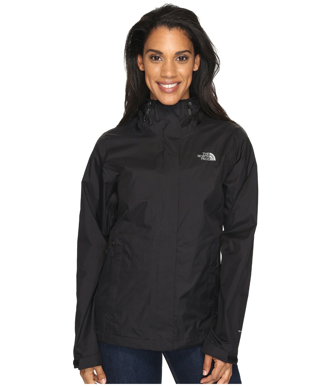 The North Face Women S Venture Shady Blue Jacket W Hood Size Small For Sale Online Ebay