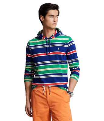 

Мужские рубашки и топы Футболка из джерси с капюшоном Polo Ralph Lauren