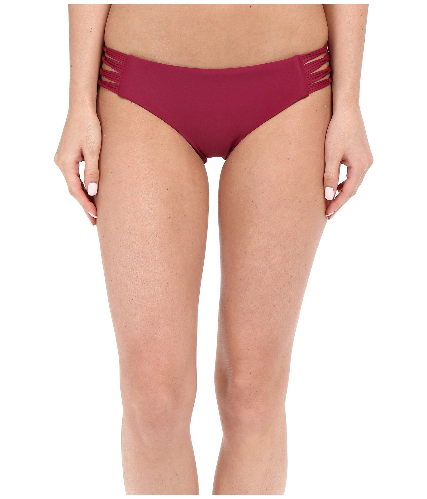 BODY GLOVE Black Plum Smoothies Ruby Bikini Bottom Sz. XL