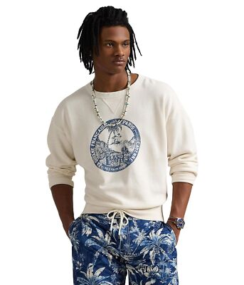 Мужские толстовки и свитшоты Polo Ralph Lauren с длинным рукавом из флиса Таити