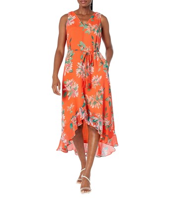 Женские платья Tommy Bahama Joyful Blooms Макси-платье без рукавов