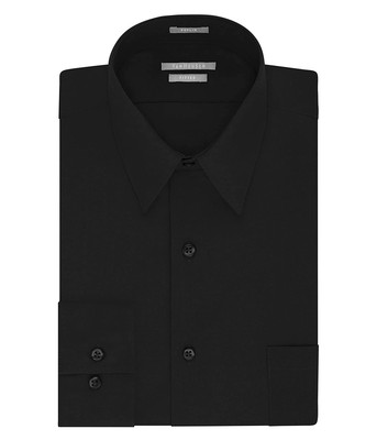 

Мужские рубашки и топы Мужская классическая рубашка Van Heusen из однотонного поплина приталенного кроя