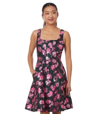 Женские платья Lilly Pulitzer Leya из жаккарда с цветочным рисунком Dres