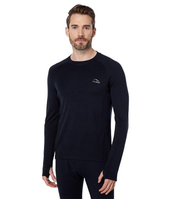 

Мужские рубашки и топы LLBean Cresta Wool Midweight 250 Crew Top