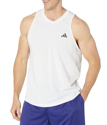 Мужская одежда adidas Training Essentials Футболка без рукавов с логотипом Feel Ready