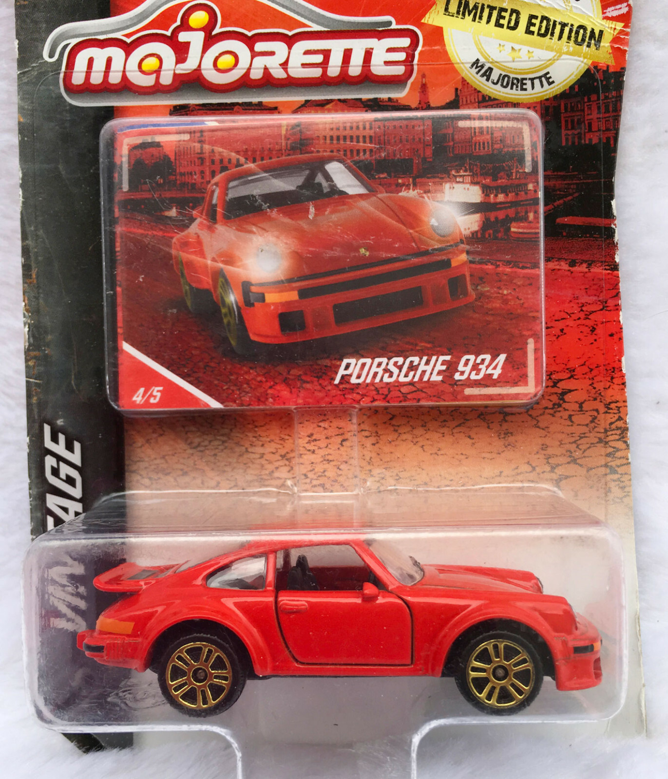 【Spark】KID BOX 限定Porsche 934 1976 RED Spark 1:43 Porsche 934 Turbo #57 24h LeMans 1976 Schenken