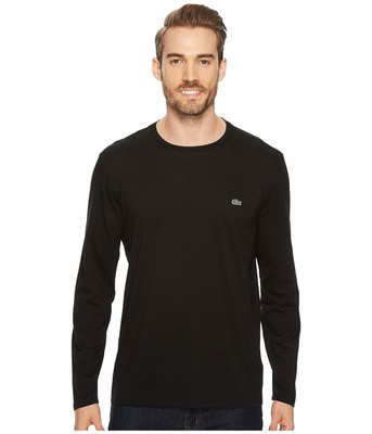

Мужские рубашки и топы Lacoste Трикотажная футболка с круглым вырезом Lacoste Pima с длинными рукавами