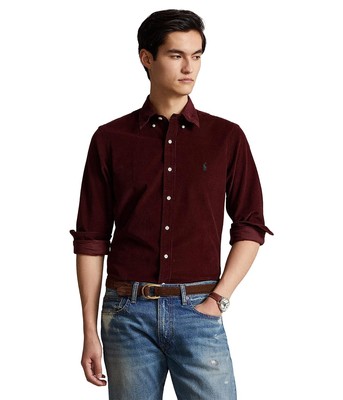 Мужские рубашки и топы Polo Ralph Lauren Classic Fit Вельветовая рубашка