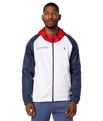 Мужские пальто и верхняя одежда из коллекции US POLO ASSN. Многоцветная ветровка USPA