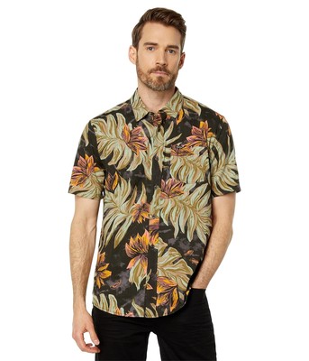 

Мужские рубашки и топы Volcom из ткани с мраморным цветочным принтом (S/S)