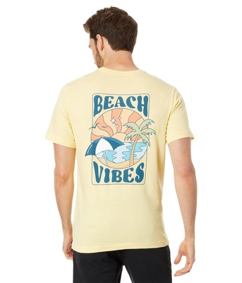 

Мужская одежда Life is Good Футболка Crusher с короткими рукавами Groovy Beach Vibes