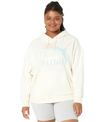 

Женские худи и свитшоты PUMA Classics Logo Hoodie больших размеров