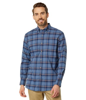 

Мужская спортивная рубашка в клетку в клетку Southern Tide с длинным рукавом Coastal Passage Lakeridge