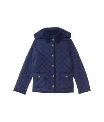 Одежда для девочек Polo Ralph Lauren Детская стеганая куртка-сарай (Big Kid)