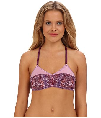 MAAJI FLUTTERING WINGS RACERBACK LACE SOFT CUP PURPLE #234LT MEDIUM NEW! $34