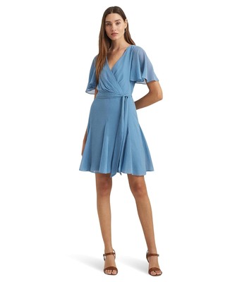 Женские платья Lauren Ralph Lauren Платье-стихарь из гофрированного жоржета