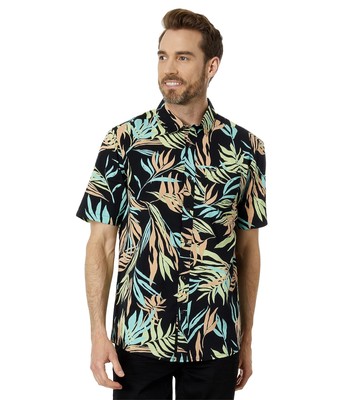 

Мужские рубашки и топы Volcom Bleeding Leaf с короткими рукавами из тканого материала