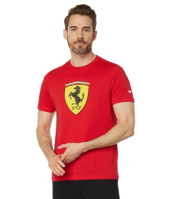 

Мужские рубашки и топы PUMA Ferrari Scuderia Race Big Shield, цветная футболка